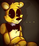  animatronic bear bow_tie chest_tuft five_nights_at_freddy&#039;s fur golden_freddy_(fnaf) hat machine male mammal mechanical robot teeth top_hat toy-bonnie tuft video_games 