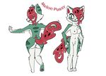  anthro big_butt breasts butt cat feline female jelly mammal melonpussy nude seeds watermelon wide_hips 