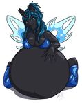  animated animaton belly big_belly equine hand_on_belly mammal tagme vore 