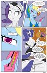  anthro anthrofied anus blue_background blue_fur blue_hair clothed clothing comic dekomaru duo equine female female/female friendship_is_magic fur hair half-closed_eyes horn horse inside looking_at_viewer maid_uniform mammal multicolored_hair my_little_pony open_mouth plain_background pony pussy rainbow_dash_(mlp) rainbow_hair rarity_(mlp) sex_toy skimpy smile teeth tongue vibrator vibrator_in_pussy white_fur wings 