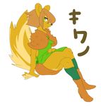  boots brown_fur brown_hair clothing footwear fur hair kemono mammal powderkona rodent short_hair squirrel 