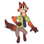  anthro canine character_from_animated_feature_film demonicdesigns fox male mammal nick_wilde zootopia 