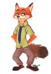  anthro canine character_from_animated_feature_film fox male mammal nick_wilde zootopia 