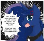  2015 angry blue_hair crown english_text equine female feral friendship_is_magic hair horn mammal my_little_pony open_mouth pastelmistress princess_luna_(mlp) solo text 
