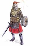  armored_boots boots buckler cervus chainmail dagger gauntlets hauberk helmet original shield solo sword weapon 