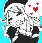  fairy_tail hands heart juvia_lockser smile solo 