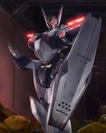  bad_id bad_pixiv_id kidou_keisatsu_patlabor mecha no_humans police shield tomo_(machinemess) 