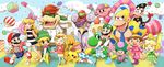  bowser diddy_kong donkey_kong donkey_kong_(series) doubutsu_no_mori kirby kirby_(series) link luigi mario mario_(series) metroid nintendo pikachu pokemon princess_peach princess_zelda samus_aran shizue_(doubutsu_no_mori) super_mario_bros. the_legend_of_zelda toad villager_(doubutsu_no_mori) yoshi yoshi&#039;s_island yoshi's_island 