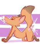  all_fours blush canine cum cum_in_ass cum_in_mouth cum_inside disney eyes_closed fox group group_sex male mammal nick_wilde nontoxo oral sex spitroast threesome zootopia 