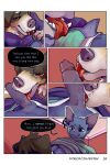 bastriw brown_eyes canid canine canis clothed clothing comic dialogue domestic_cat domestic_dog duo felid feline felis fernando_(bastriw) genitals hi_res kissing licking male male/male mammal partially_clothed pato_(bastriw) penis purple_eyes sex text tongue tongue_out underwear