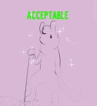 acceptable_(frostedscales) alien ambiguous_gender anthro fluffy human inkanyamba_(artist) leash leash_pull mammal simple_background simple_eyes solo sparkles stepping_on_face tagme tail tail_tuft the_nature_of_predators tuft venlil_(the_nature_of_predators)