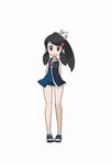  alternate_costume mabu_(dorisuto) official_style pokemon pokemon_(game) pokemon_oras ran_(pokemon) sandals simple_background solo standing sugimori_ken_(style) swimsuit white_background 