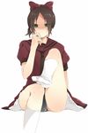  bad_id bad_pixiv_id bulge dress feet kanazawa_noto konno_seara male_focus necktie otoko_no_ko ribbon sailor_dress socks solo susume!_kitakou_housoubu 