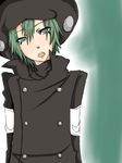  fran_(reborn) green_eyes green_hair hat katekyo_hitman_reborn! male_focus mieri-chan solo 