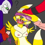  bdsm big_penis bond bondage bound breasts cub cum cum_everywhere cum_in_mouth cum_inside cum_on_face cumshot digimon ejaculation female forced gag gagged gagging gags group guilmon handjob impmon male masturbation messy nipples open_mouth orgasm penis renamon scalie sex slave young 