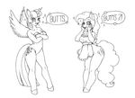  2015 anthro earth_pony english_text equine female friendship_is_magic horn horse longinius mammal my_little_pony pinkie_pie_(mlp) pony text twilight_sparkle_(mlp) winged_unicorn wings 