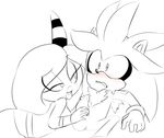  female hearlesssoul male male/female silver_the_hedgehog sonic_(series) zeena 