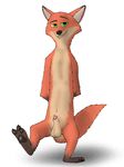  absurd_res balls canine character_from_animated_feature_film disney fox hi_res male mammal nick_wilde penis penis_tip ryan_kyojiri_(artist) solo zootopia 