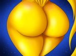  2015 ambiguous_gender avian butt butt_shot nude phena solo suirano yellow_skin 