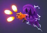  electricity gun horror_(nuclear_throne) justin_chan no_humans nuclear_throne official_art open_mouth solo weapon 