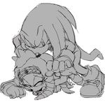  angry coolblue crying cum incest knuckles_the_echidna sonic_(series) tears tikal_the_echidna 