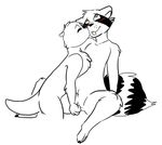  anthro blush dontbeazombie female fingering guardians_of_the_galaxy lylla mammal mustelid otter pussy raccoon rocket_raccoon tongue tongue_out 