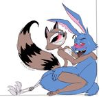  blackjack_o&#039;hare captain_sale female gen:eyepatch hare lagomorph male male/female mammal marvel raccoon vaginal 
