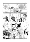  ... 3girls :d :o akatsuki_(kantai_collection) anchor_symbol closed_eyes comic commentary flat_cap greyscale hat hibiki_(kantai_collection) horns horosho kadose_ara kantai_collection long_hair long_sleeves mittens monochrome multiple_girls neckerchief northern_ocean_hime o_o open_mouth pleated_skirt school_uniform serafuku shinkaisei-kan skirt smile spoken_ellipsis sweat thighhighs translated 