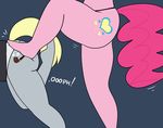  2015 anthro big_butt butt derpy_hooves_(mlp) earth_pony equine female friendship_is_magic horse mammal my_little_pony pegasus pinkie_pie_(mlp) pony somescrub wings 