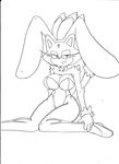  2015 animal_ears anthro big_breasts blaze_the_cat breasts cat cleavage clothed clothing dreamcastzx feline female mammal rabbit_ears skimpy sonic_(series) 