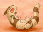  anus female feral flygon_(artist) furret lying nintendo on_back open_mouth penetration pok&eacute;mon pussy saliva sex_toy solo sweat tears tongue traditional_media_(artwork) tush vaginal vaginal_penetration vibrator video_games 