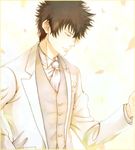  bad_id bad_pixiv_id black_hair closed_eyes formal kougami_shin'ya male_focus psycho-pass sasakura34 solo suit 