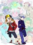  aki_minoriko aki_shizuha alternate_costume bad_id bad_pixiv_id baseball_cap blonde_hair blue_eyes blush braid brown_eyes cosplay crossed_arms cyndaquil doduo ex-keine fujiwara_no_mokou gen_1_pokemon gen_2_pokemon gold_(pokemon) gold_(pokemon)_(cosplay) hat hitmonchan hong_meiling ibuki_suika izayoi_sakuya kamishirasawa_keine kazami_yuuka kirisame_marisa miltank multiple_girls murasa_minamitsu natu parody patchouli_knowledge pokemon pokemon_(creature) pokemon_(game) pokemon_hgss psyduck pun2 remilia_scarlet rumia side_braid silver_(pokemon) silver_(pokemon)_(cosplay) silver_hair sunflora touhou twin_braids udder venonat wobbuffet wriggle_nightbug zubat 