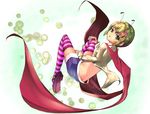  antennae bad_id bad_pixiv_id cape green_eyes green_hair legs matsukaze short_hair solo touhou wriggle_nightbug 