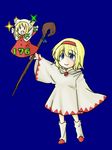  alice_margatroid blonde_hair blue_eyes damage_numbers final_fantasy gameplay_mechanics hairband lysander_z matching_shanghai parody shanghai_doll short_hair solo staff touhou white_mage 