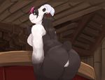  2015 anthro breasts butt female hi_res nude pandaren pussy seth-iova smile solo video_games warcraft world_of_warcraft 