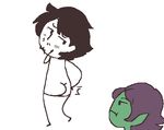  butt corruption_of_champions female fenoxo goblin green_skin hair humor male purple_hair 