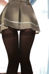  absurdres black_legwear close-up d10c2 highres kasugano_sora legs pantyhose school_uniform skirt solo thighband_pantyhose yosuga_no_sora 