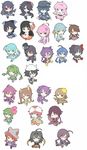  aggron ahoge altaria animal_ears bad_id bad_pixiv_id chibi dragalge espurr ferrothorn gen_1_pokemon gen_3_pokemon gen_4_pokemon gen_5_pokemon gen_6_pokemon gorebyss greninja hat highres huntail liepard lopunny lumineon medicham mega_medicham meowstic multiple_girls nidoking noivern personification pokemon scolipede seaking sitting stunfisk top_hat zorua 