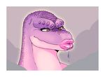  dinosaur drooling female invalid_tag lips repressed_(artist) saliva scalie sorbei 