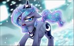  2015 absurd_res equine female feral friendship_is_magic hi_res horn lyra-senpai mammal my_little_pony princess_luna_(mlp) solo winged_unicorn wings 