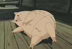  animated animated_gif cat_soup nekojiru no_humans pig what 