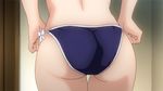  1girl animated animated_gif ass butt_crack close-up himegami_kodama huge_ass maken-ki! panties pov_ass underwear undressing wide_hips 