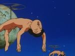  1boy animated animated_gif flying maeno male male_focus nude ping_pong_club space takecopter what 
