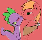  age_difference atrolux big_macintosh_(mlp) blush cub dragon duo equine friendship_is_magic horse kissing male male/male mammal my_little_pony spike_(mlp) young 