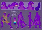  2015 ambiguous_gender angry animal_genitalia anthro artemis artemis_the_raptor blue_eyes bust butt carnivore clothed clothing crying digital_media_(artwork) dinosaur erection fefairy growl invalid_tag knot looking_at_viewer lust male model_sheet nude open_mouth penis plain_background predator presenting raptor ridges sad scales scalie smile solo standing tapered_tip tears teeth tongue tongue_out ups 