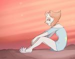  alien bed blush cobalt_snow fatalfox female flat_chested gem nightgown nipples not_furry nude pale_skin pearl_(steven_universe) steven_universe 