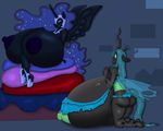  anthro areola big_breasts blues64 breasts changeling equine erect_nipples female friendship_is_magic horn huge_breasts hyper hyper_breasts mammal marauder6272 my_little_pony nightmare_moon_(mlp) nipples nude queen_chrysalis_(mlp) winged_unicorn wings 