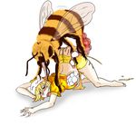  2015 antennae arthropod bee blonde_hair blush brown_eyes butt clothed clothing egg female feral forced fucked_silly hair hat honey human impregnation insect internal mammal masamaki oviposition penetration plain_background rape sex tongue torn_clothing vaginal vaginal_penetration white_background wings xray 