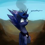  2015 anticularpony equine female feral friendship_is_magic horn mammal my_little_pony princess_luna_(mlp) solo text winged_unicorn wings 